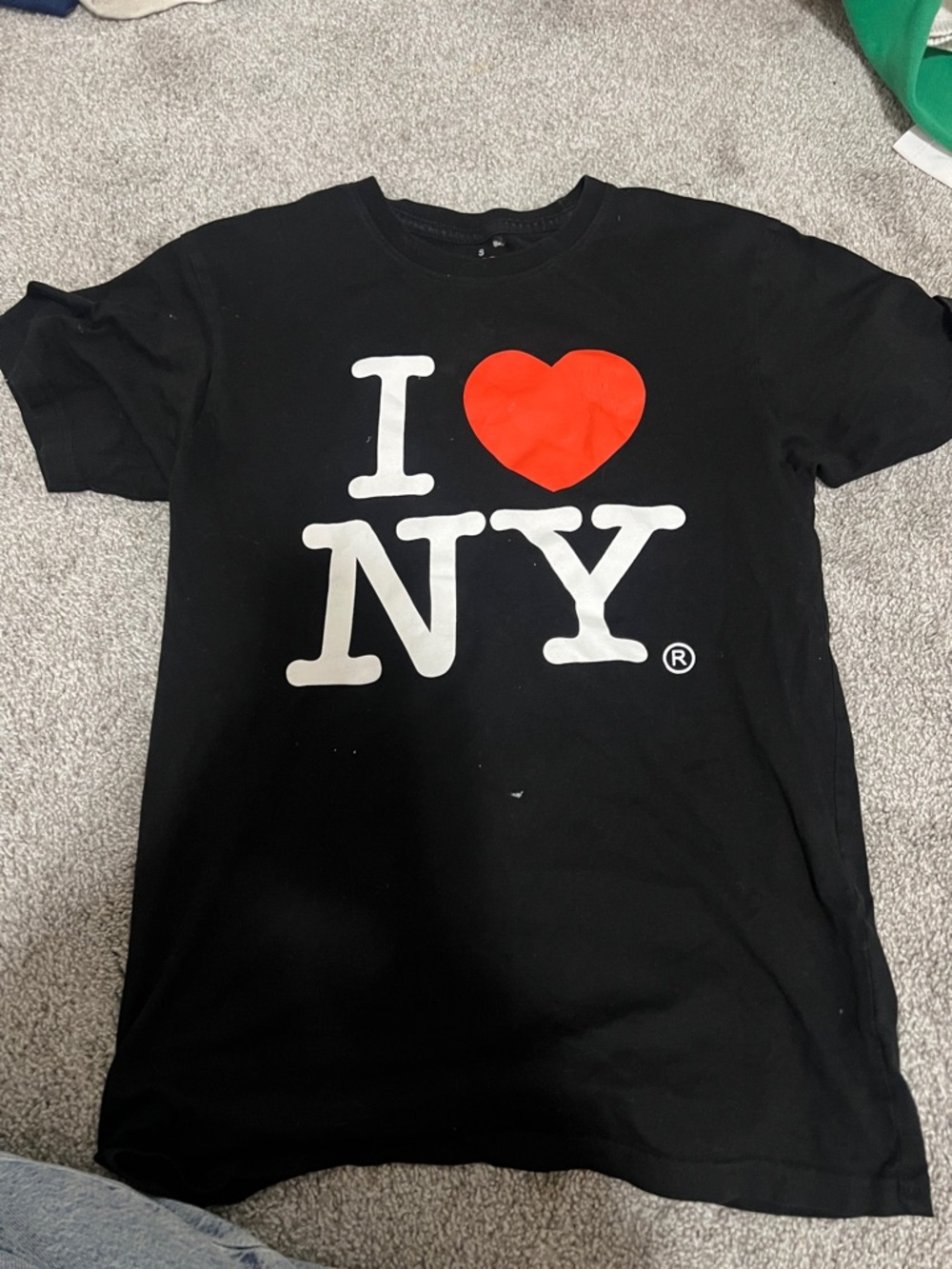 Kids Black I ♥ NY Graphic Tee - Iconic Red Heart